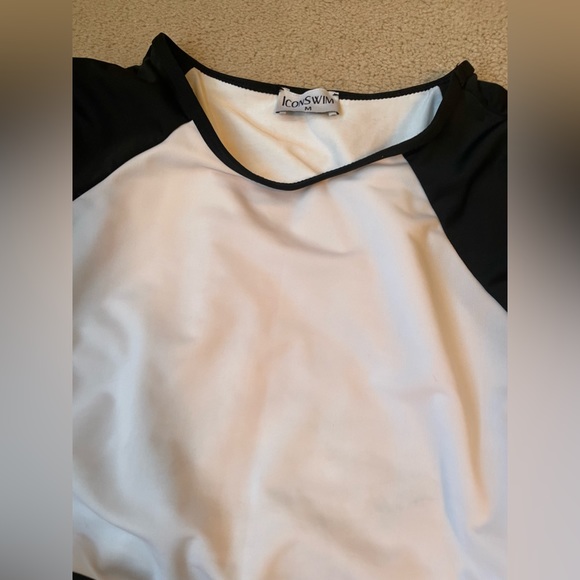 Icons Swim color block swim top M cropped - Picture 4 of 5